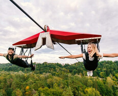 Eagle Flight for Stag Turbine Zipline